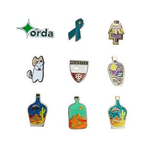 Custom Soft Enamel Lapel Pins 1.5in Metal Badges