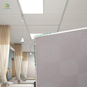 Customized Smoke Proof PVC Gypsum Perforated Ceiling 603x603mm For Home Theater