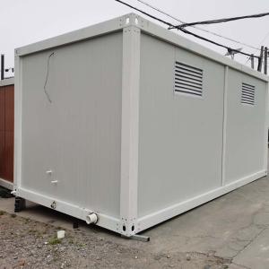 Sustainable Residences Foldable Prefabricated Portable Container Toilet with