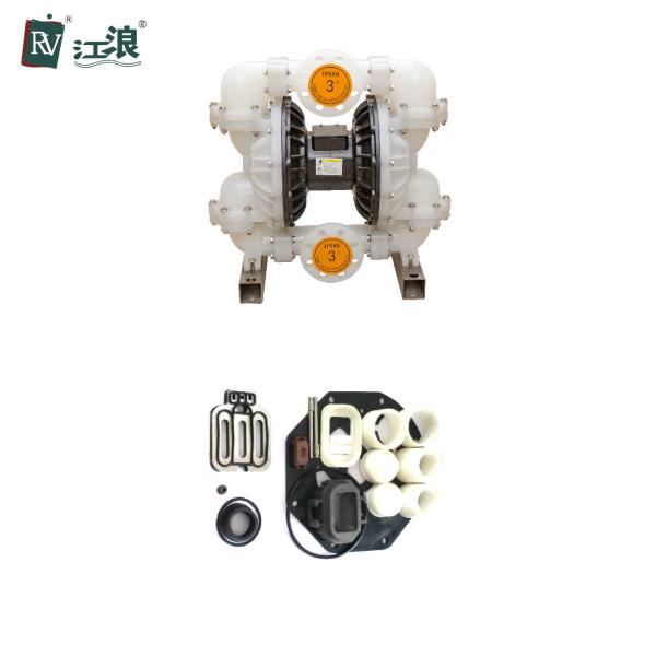 Buy 3 Inch Polypropylene Diaphragm Pump Chemical With Flange Connection at wholesale prices