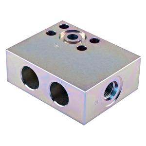 Nons Tandard Hydraulic Valve Block Aluminum Cast Ductile Iron Steel Hydraulic