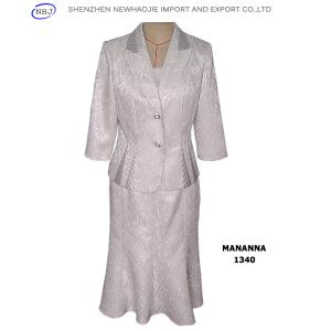China women 3 piece suits ladies suit neck design on sale