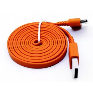 Quality Yellow Flat USB2.0 AM TO Micro USB 5P Cable for sale