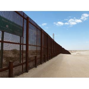 Welded 358 Anti Climb High Security Wire Mesh Fence Green