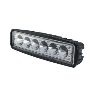 Auto 18W IP67 6pcs 6000K Waterproof LED Work Lights