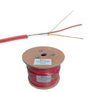 Fire Resistant ABS KPSng 2x2x0.5 White Electrical Cables with Drain Wire 1/0.5tc