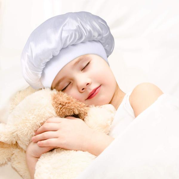 Newborn Elastic Mulberry Silk Bonnet For Sleeping OEM ODM Service