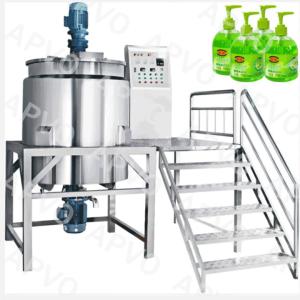65RPM SUS304 Liquid Detergent Manufacturing Machine 500L Liquid Chemical Mixer