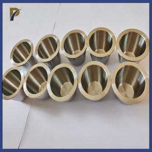 Flanged Rims Zirconium Crucible With Lid For Fusion Flux ICP-OES Analyses