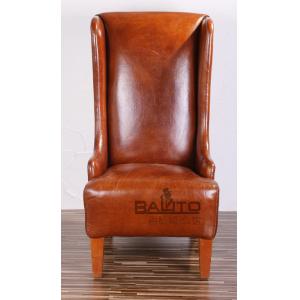 Quality antique high back leather leisure chair furniture,#2039 for sale