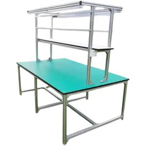 ESD Workbench 240x120x185cm Aluminium Profile Assembly Table