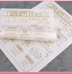 Transparent Waterproof Fruit Packing Paper Food Grade White Tissue Wrapping