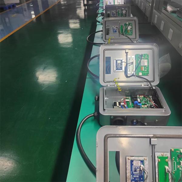 APP WIFI 4G Three Phase Public EV Charger OCPP Type 2 Cable