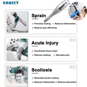 1064 High Power Laser Pneumatic Shockwave Therapy Machine Physiotherapy Machine