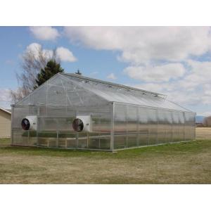 Quality Plastic Film Polytunnel Greenhouse Sawtooth Greenhouse 10X30m for sale