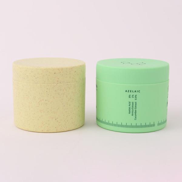 Wheat Biodegradable Cosmetic Containers Recyclable 100% PCR PLA Material Straw