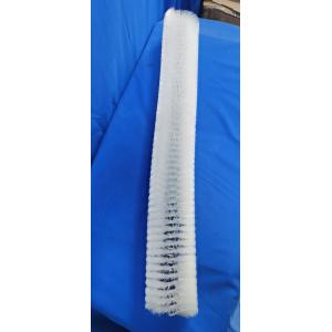 Open Wound Pitch Brushes Spiral Wire Brush Nylon Bristle Outside