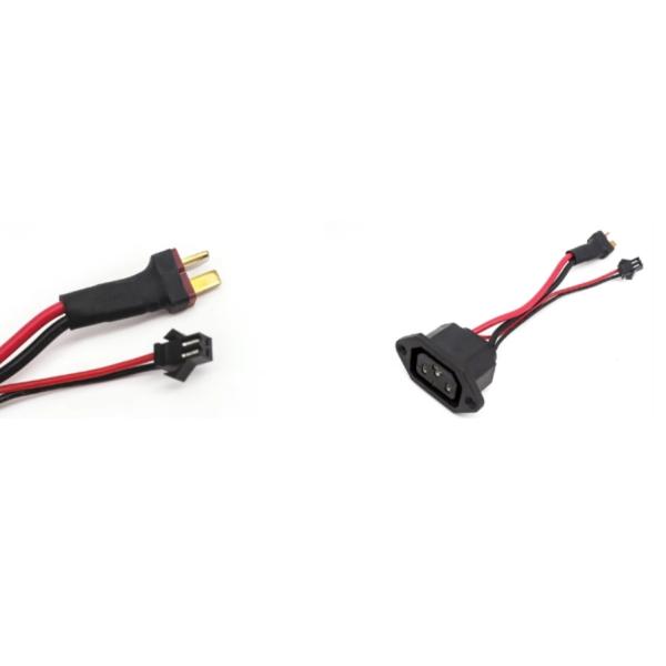 Red T Deans Connector Male Female Connector T Plug For RC Lithium Polymer Battery ESC Helicopter