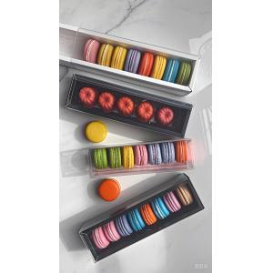 Customize Plastic Macaron Packaging With PET Inner Tray