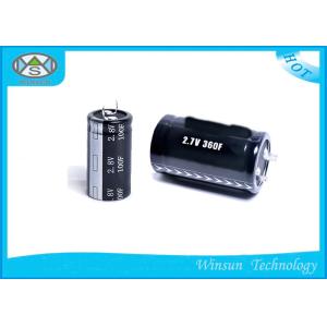 2.7V / 2.8V Radial Electrolytic Capacitor Cylindrical 300 Farad Capacitor Screw