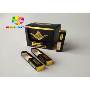 Long Lifespan Paper Box Packaging 0.5ml - 30ml CBD Oil Dropper Bottle Packing