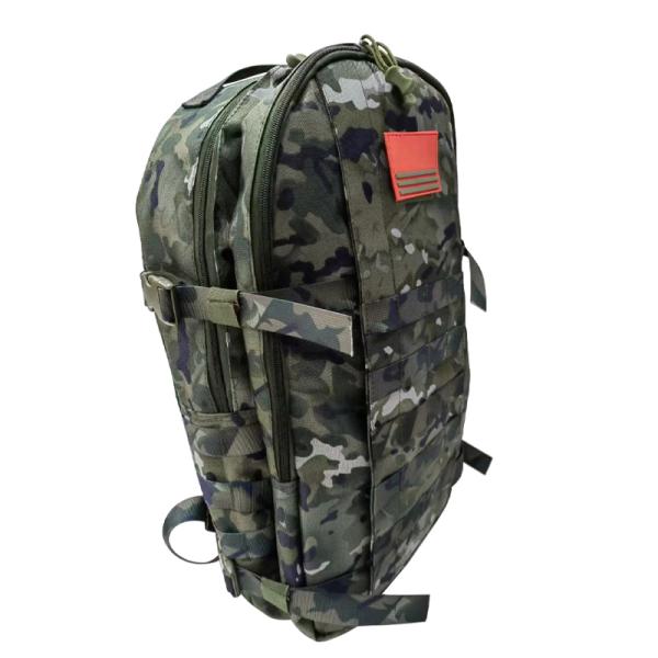 24L Capacity Waterproof Backpack in Straps with Molle System and 600D Oxford Fabric