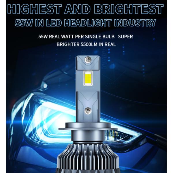 V30 Series Car 55W Automotive LED Turn Signals Bulb H7 H4 H11