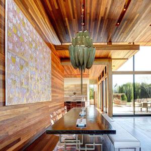 D90XH160 E14 Silver Gold Deco Chandelier Aluminum Chain Tassel Chandelier