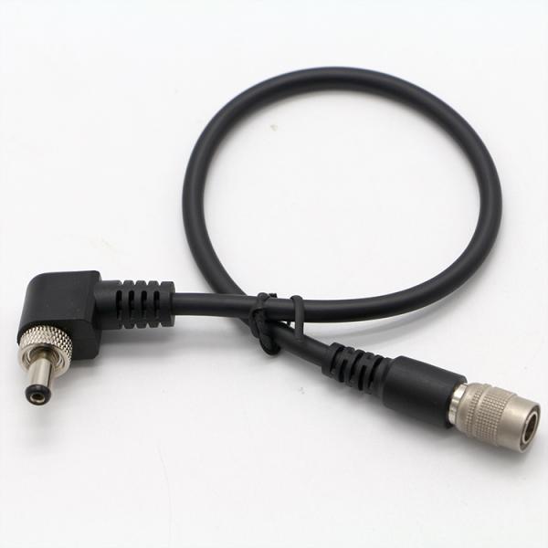 OEM Screw Locking 90 Degree Right Angle 5V 12V Male to Female 5.5x2.1mm 5.5X2.5mm DC Power Cable
