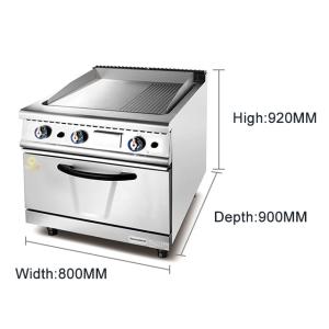 Commercial Gas Cooking Range Machine for Restaurants Kitchens