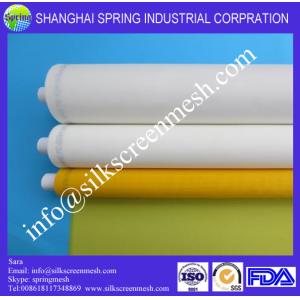 Screen printing mesh 140T polyesrer mesh Yellow/White/Orange/Black boting cloth