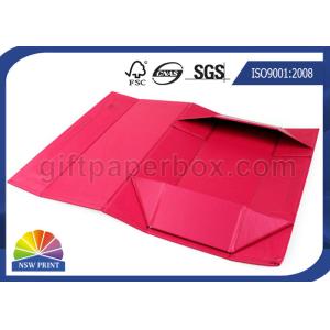 China Luxury Instant Rigid Foldable Gift Box , Christmas Gift Box OEM ODM Design on sale