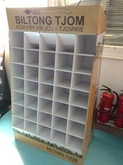 Customized cardboard display sidekick display stand with gloss lamination