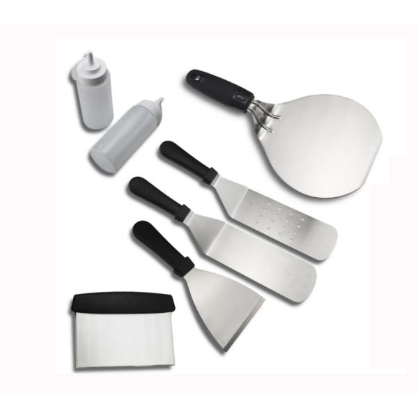 Buy 7PCS Accessories Kit Restaurant Grade Griddle Spatula Set at wholesale prices
