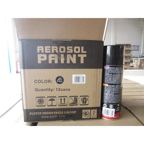 Transparent Black 450ml Acrylic Lacquer Aerosol Paint