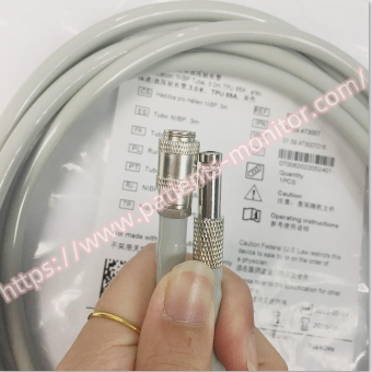MPN 01.59.473007016 Medical Equipment Parts Edan NIBP Tube 3.0m TPU 85A Gray BPT2 IPN 01.59.473007