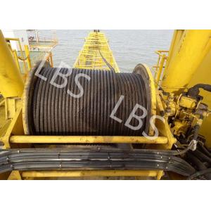 Integral Type LBS Groove Drum Winch For Offshore PlatformTower Crane