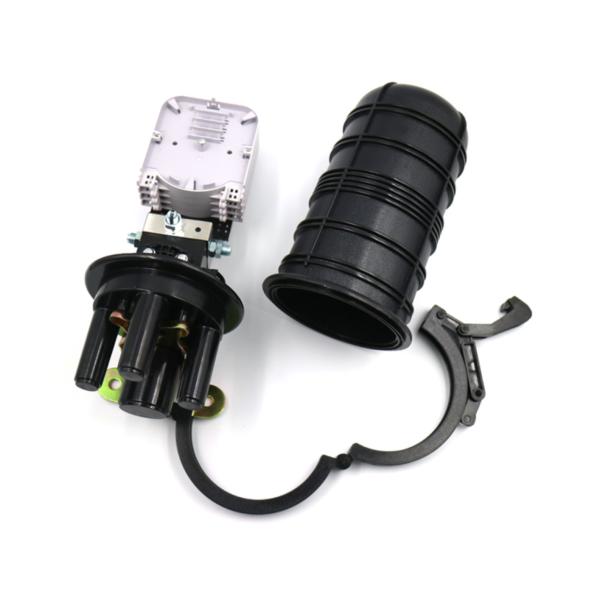 2 Ports 4fo 6fo 8fo 12fo 24fo Pole Mount Optic Fiber Splicing EnClosure Box Mini FOSC