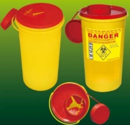 Quality disposal Sharp Container for for medical waste collection for sale