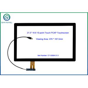 Quality Custom USB Touch Screen For PC With 3mm Front Glass / Industrial Touch Panel for sale