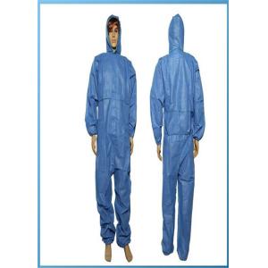 White Industrial Disposable Coverall Suit