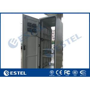 Air Conditioner Cooling Outdoor Rack Mount Enclosure Cold Rolled Steel With