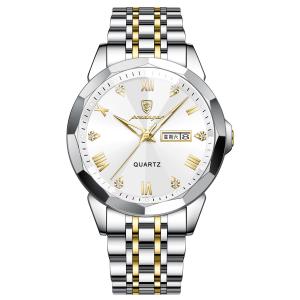 China Silvery Quartz Wristwatch - Water Resistance 3ATM Time Display Function Available on sale
