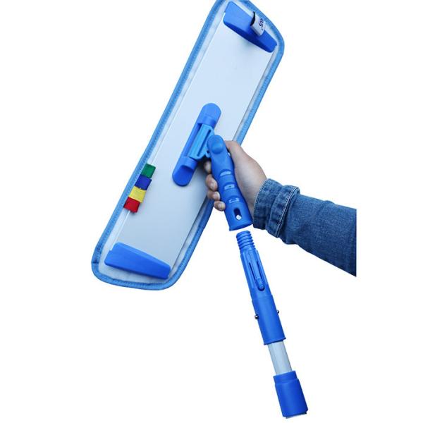 Buy 1.5M Handle Janitorial Cleaning Tools Microfiber Wet Dry Mop at wholesale prices