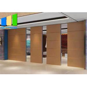 Max Height 15m Aluminum Top Hung Movable Partition Wall Operable Partition Walls