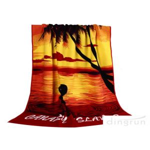 Quality Super Water Absorbent Towels , Microfiber Beach Towel 70&quot;*140cm for sale