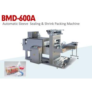 China Automatic Sleeve Sealing & Shrink Food Packaging Machine with Label Function on sale