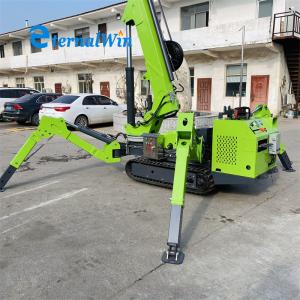 Diesel Engine Crawler Spider Aerial Working Platform 12m 14m