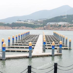 Aluminum Alloy Floating Docks Marine WPC Decking Floating Pontoon