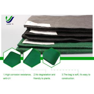Stable Sustainable Geotextile Bag For Railway Greening Protection